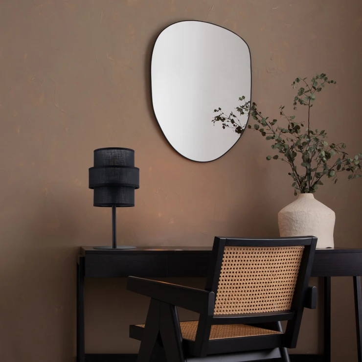 Bordlampe Luma Svart Matt