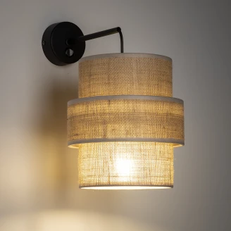 Vegglampe <strong>Luma</strong>  Brun Matt