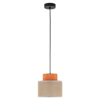 Hengelampe <strong>Aria Duo</strong>  Oransje Matt Ø20 cm