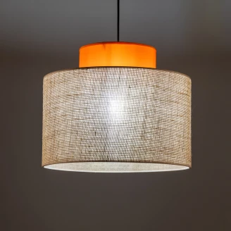 Hengelampe <strong>Aria Duo</strong>  Oransje Matt Ø38 cm