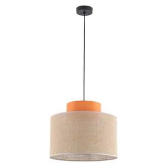 Hengelampe <strong>Aria Duo</strong>  Oransje Matt Ø38 cm