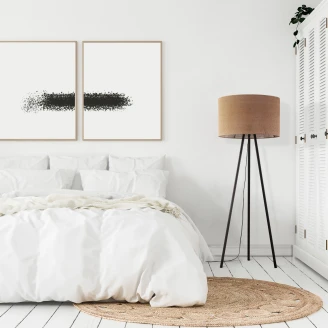 Gulvlampe Eldra Beige Matt