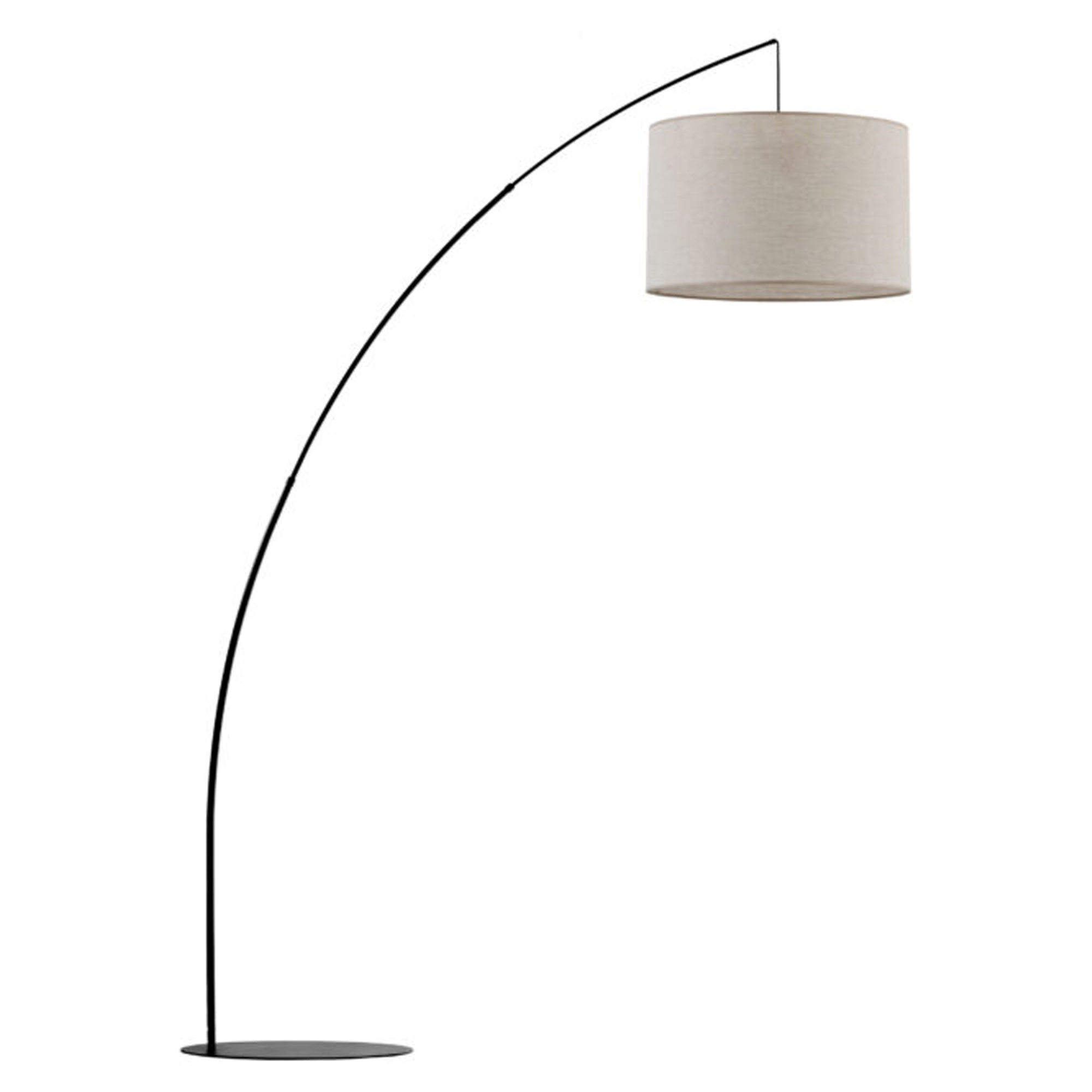 Gulvlampe Lyn Grå Beige Matt