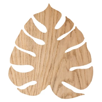 Vegglampe <strong>Monstera Leaves</strong>  Eik Matt