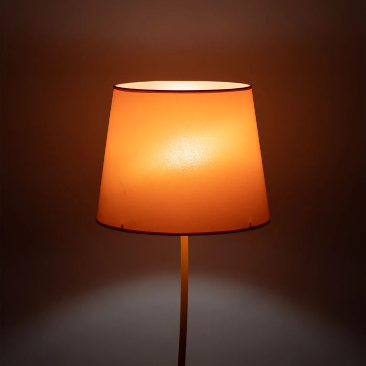 Gulvlampe Eira Oransje Matt