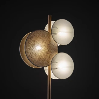 Gulvlampe <strong>Himmel</strong>  Hvit, Beige Matt
