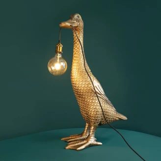 Werner Voss Gulvlampe <strong>Ducky</strong>  Gull Blank