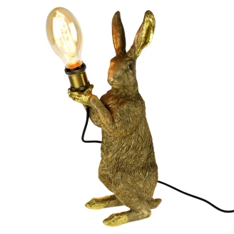 Werner Voss Bordlampe <strong>Meister Lampe</strong>  Gull Blank