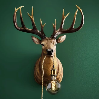 Werner Voss Vegglampe <strong>Harry</strong>  Brun Matt