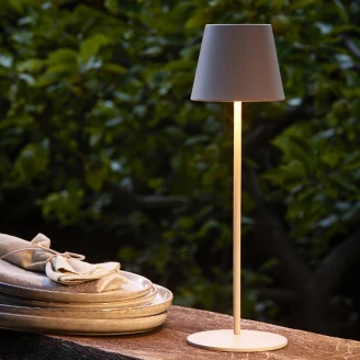 Werner Voss Bordlampe Lys Gråbrun Matt