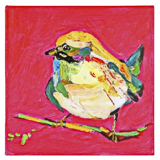 Werner Voss Bilde <strong>Birdy</strong>  Rosa Blank