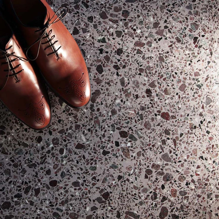 Terrazzo Fragmenta Levanto Screziato Matt 60x60 cm