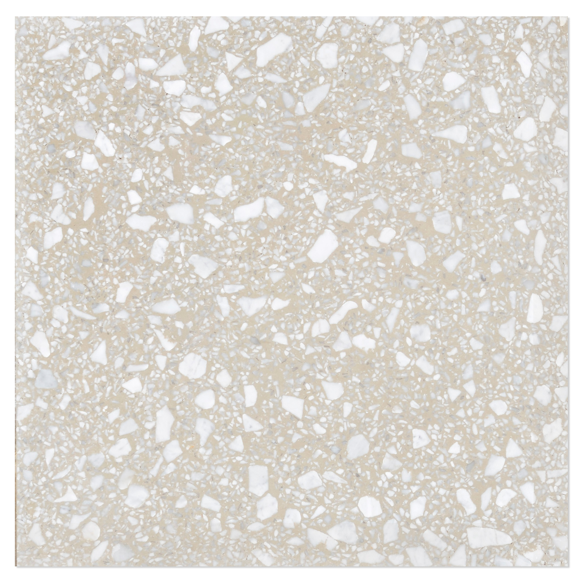 Terrazzo Fragmenta Carrara Dorato Polert 60x60 cm