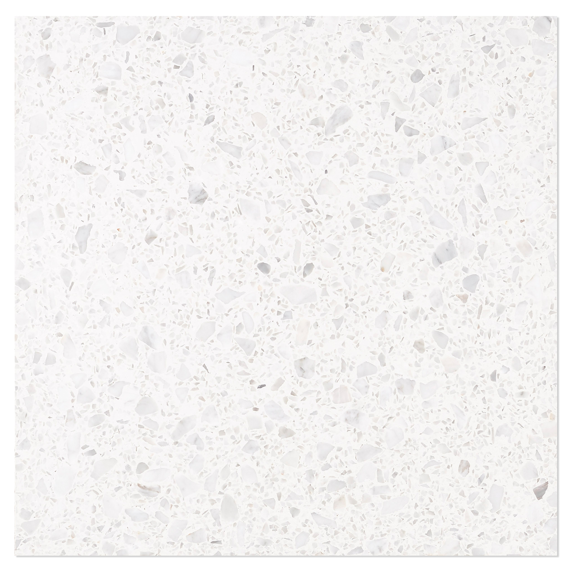 Terrazzo Fragmenta Carrara Luminoso Polert 40x40 cm