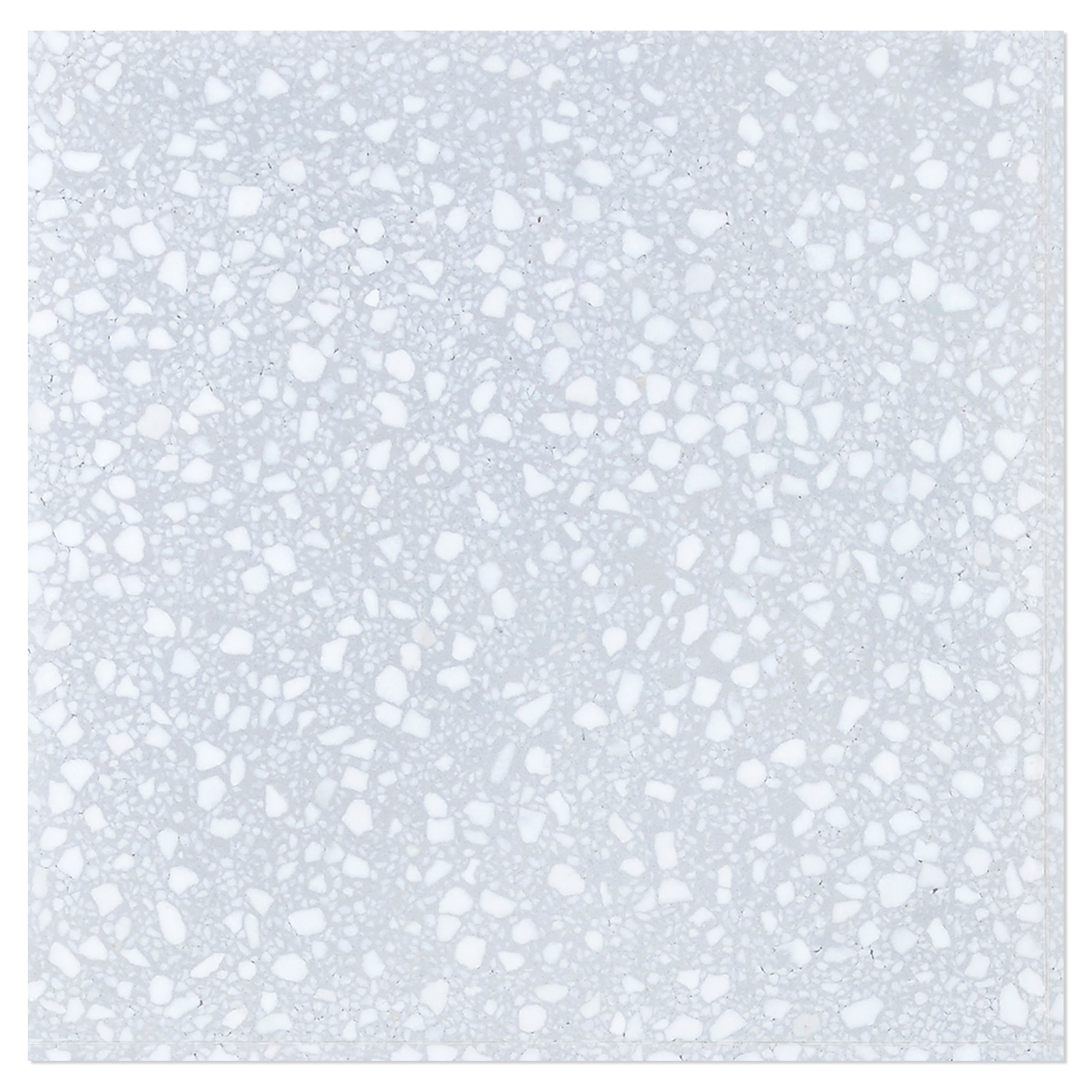 Terrazzo Fragmenta Bianco Greco Polert 40x40 cm