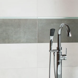 Veggflis <strong>Rush</strong>  Grå Matt 30x60 cm