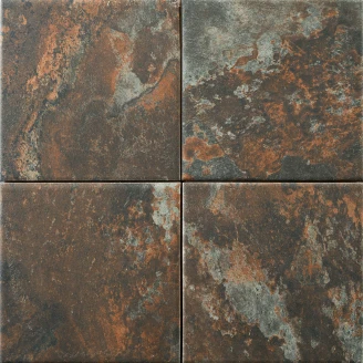 Gulvflis <strong>Homeslate</strong>  Bronse Matt 15x15 cm