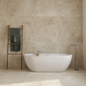 Gulvflis <strong>Vancastle</strong>  Beige Matt 100x100 cm