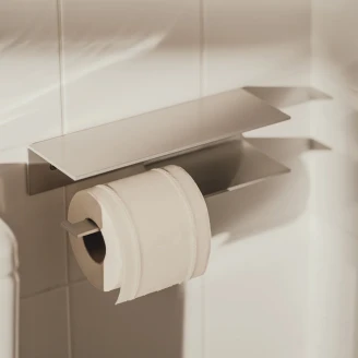 Toalettpapirholder <strong>Sommardopp</strong>  23 cm Krom