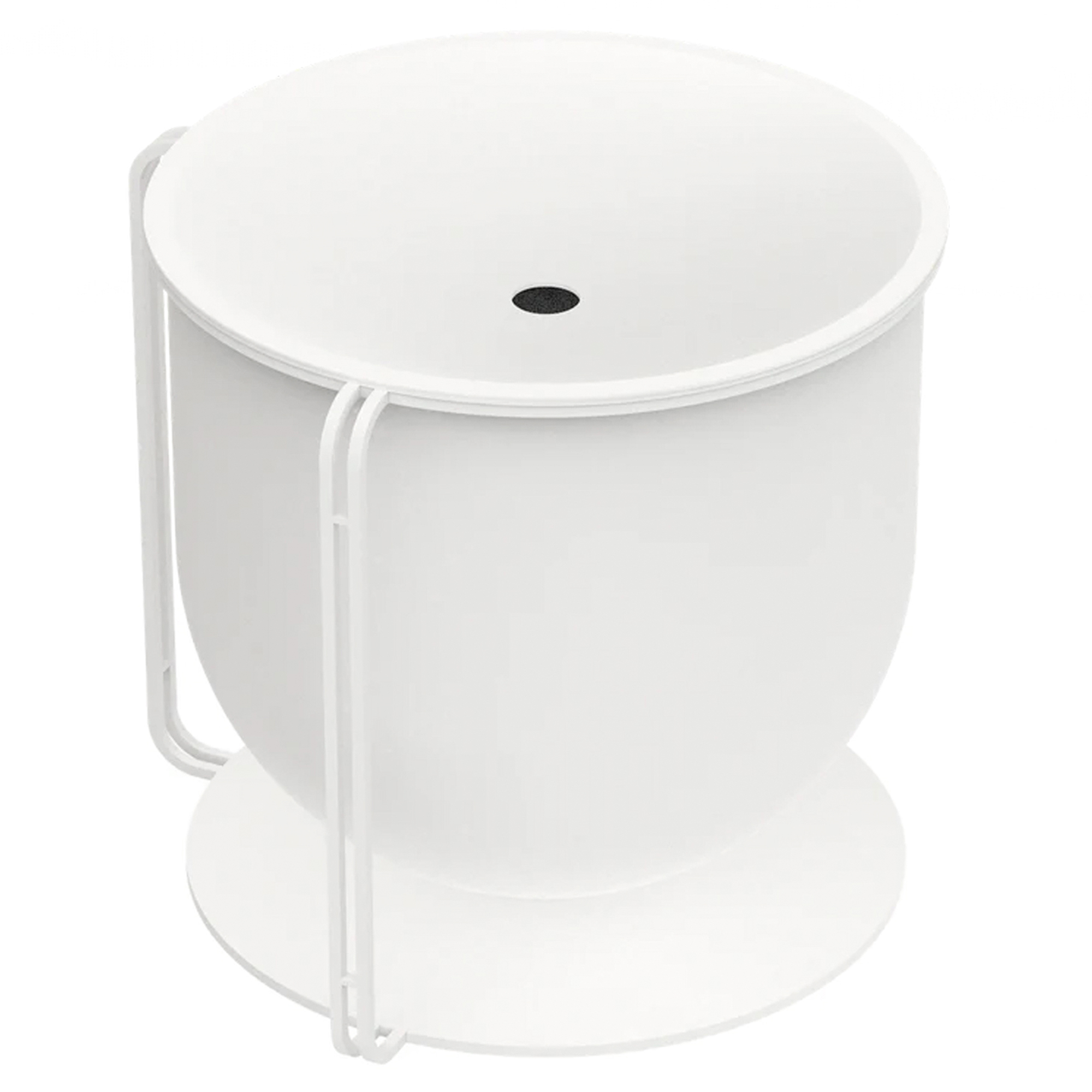 Papirkurv Rimini 7L Hvit
