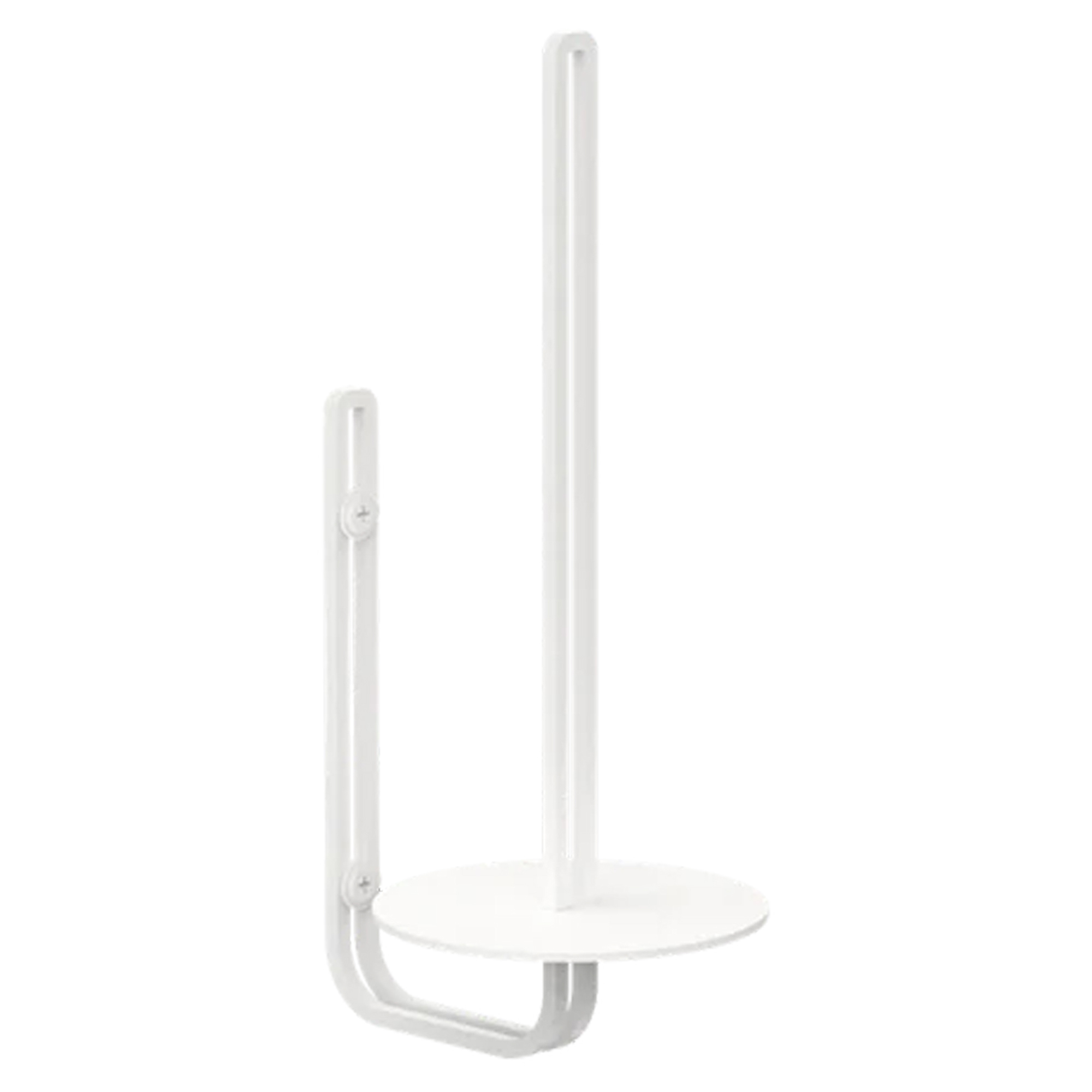 Toalettpapirholder for Reservrullar Rimini 23 cm Hvit