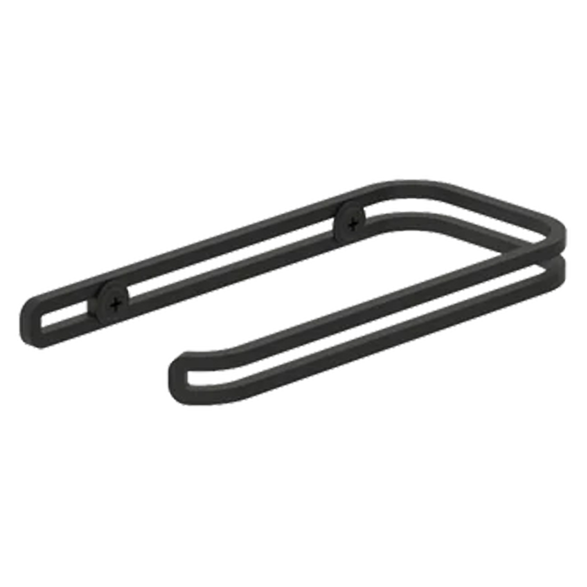Toalettpapirholder Rimini 14 cm Svart