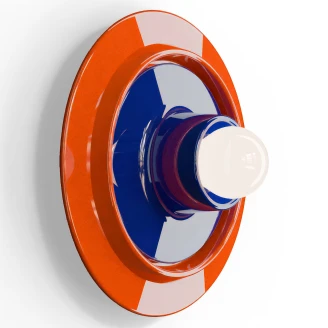 Ferroluce Vegglampe <strong>Voila</strong>  Oransje, Blå