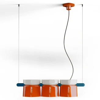 Ferroluce Hengelampe <strong>Yakitori</strong>  Oransje, Hvit