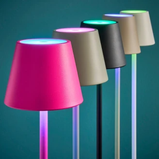 Werner Voss Gulvlampe LED Lys Rosa Matt