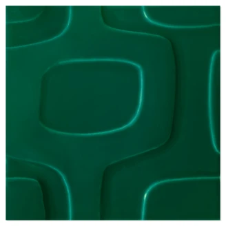 Veggflis <strong>Bubbly</strong>  Grön Blank-Relieff 20x20 cm