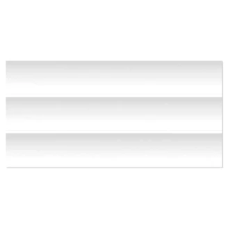 Veggflis <strong>Enjoy</strong>  White Matt 12x23 cm