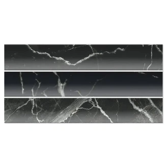 Marmor Veggflis <strong>Argos</strong>  Marquina Matt 12x23 cm