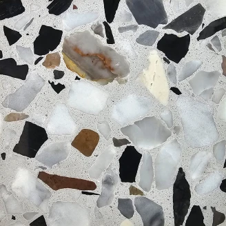 Terrazzo <strong>Gra Veneziana</strong>  Grigio Venato Matt 40x40 cm