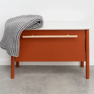 Skap <strong>Bask</strong>  Rød Matt 45x68 cm