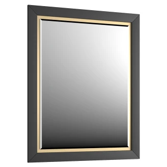 Speil <strong>Elan</strong>  Svart Matt 60x80 cm