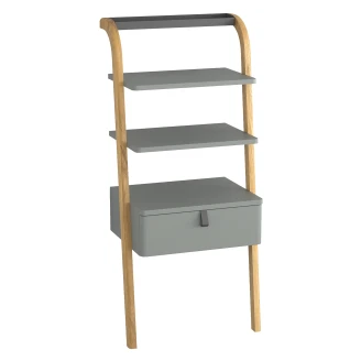 Hylleenhet med Låda <strong>Velar</strong>  Grå Matt 50 cm