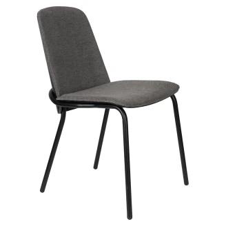 Zuiver Stol <strong>Clip</strong>  Sort, Grå