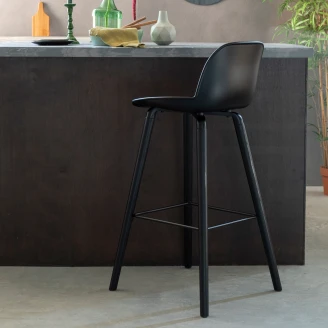 Zuiver Barstol Albert Kuip Svart 75 cm