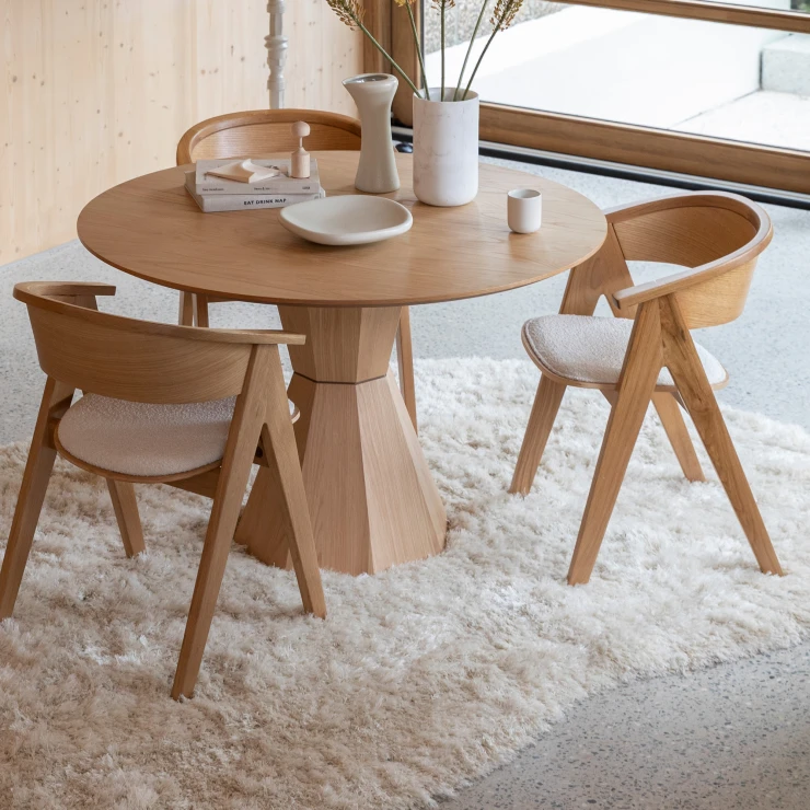 Zuiver Spisebord Lotus Ny Lystre Ø120 cm