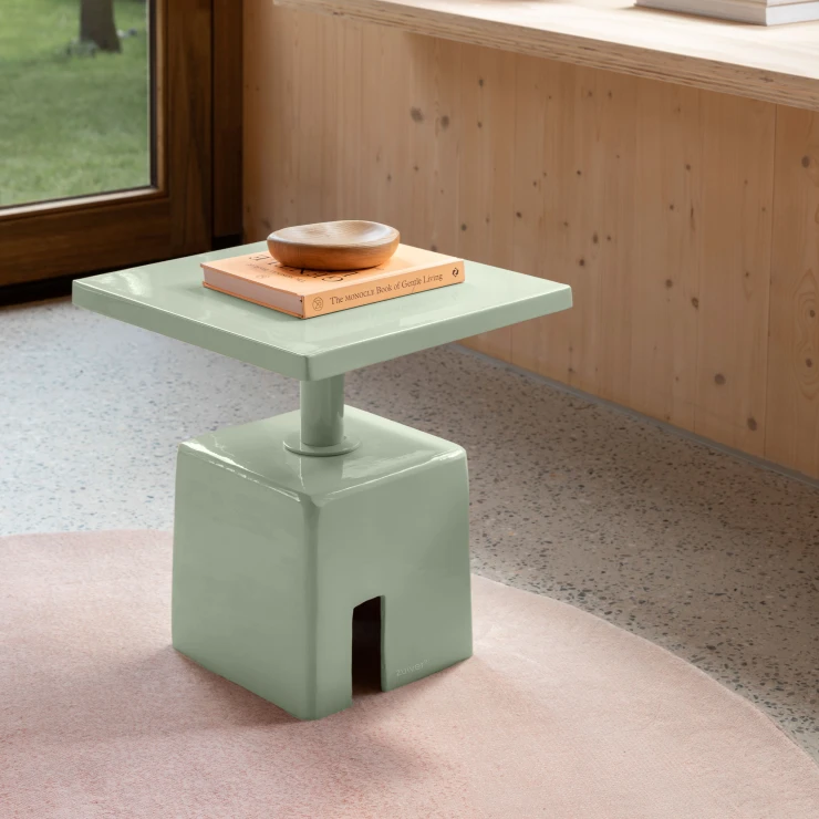 Zuiver Sidebord Chubby Grønn 40x40 cm