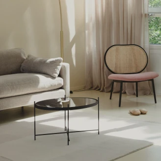 Zuiver Sidebord XXL Cupid Alpha Svart Ø82.5 cm