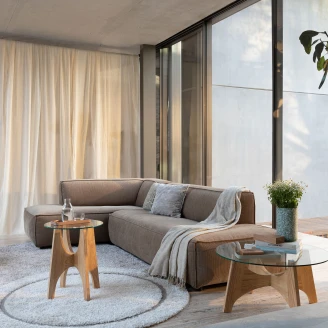 Zuiver Sofa Venstre Fat Freddy Karamell