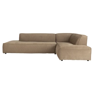 Zuiver Sofa Høyre <strong>Fat Freddy</strong>  Karamell