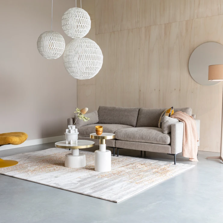 Zuiver Sofa 3-seter Summer Latte
