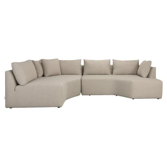 Zuiver Sofa Venstre <strong>Prosper</strong>  Cappuccino