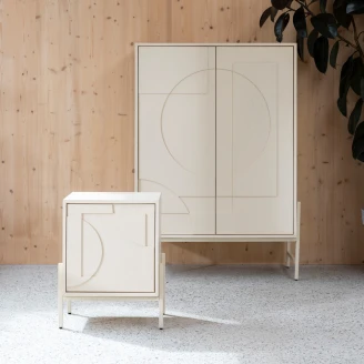 Zuiver Skjenk Faces Ny Beige
