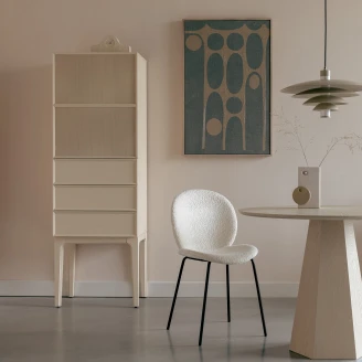 Zuiver Skjenk 1 Dør/3 Skuffer June Beige