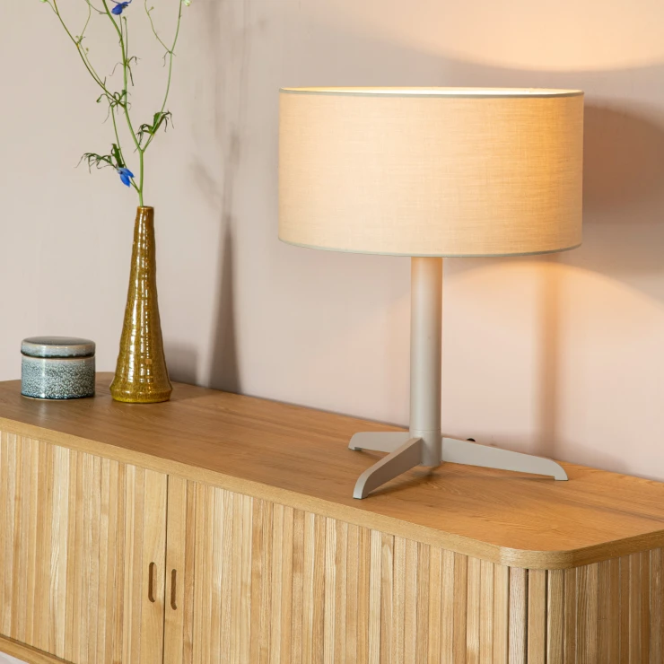 Zuiver Bordlampe Shelby Taupe