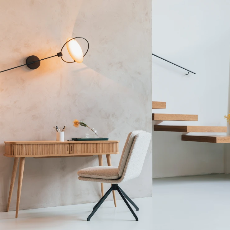 Zuiver Vegglampe Sirius Svart