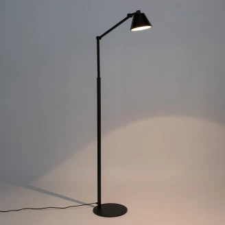 Zuiver Gulvlampe <strong>Lub</strong>  Svart